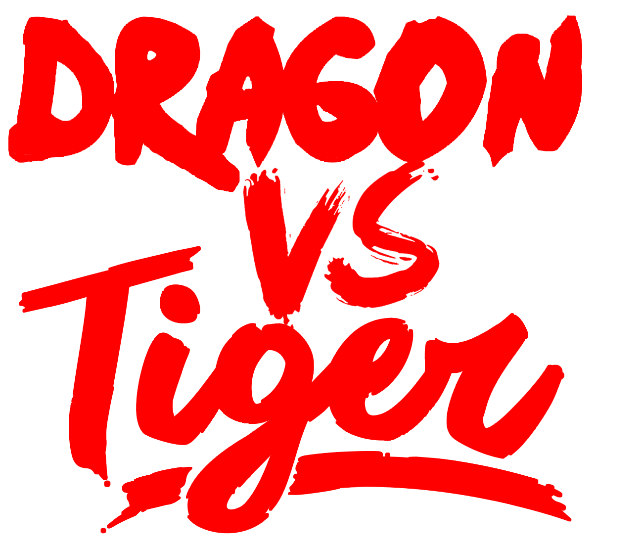 Dragon Vs Tiger Logo.